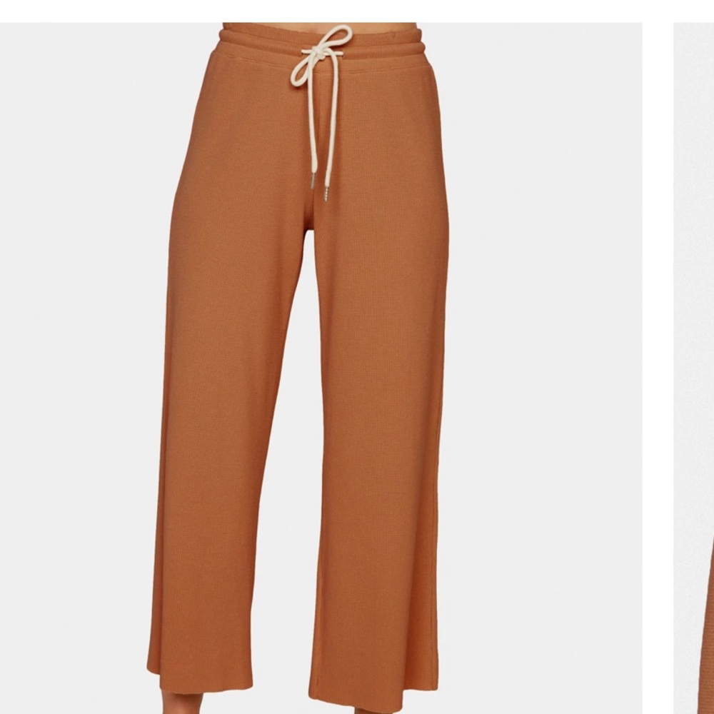MATE the Label Organic Thermal Wide Leg Pant, Sedona, Medium